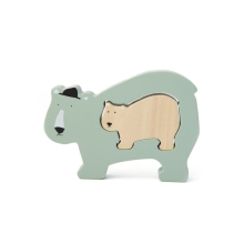 TRIXIE Dřevěné baby puzzle Mr. Polar Bear