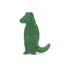 TRIXIE Dřevěné puzzle zvířátko Mr. Crocodile