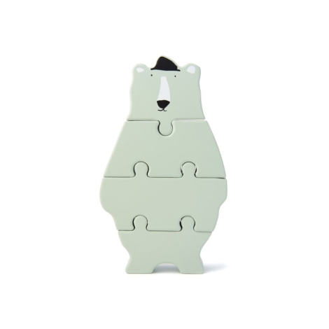 TRIXIE Dřevěné puzzle zvířátko Mr. Polar Bear