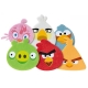 TRÖSTISAR Plyšové náplasti Angry Birds