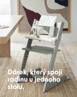 Když vám babička řekne: “Kupte k Vánocům něco pořádnýho!” a vy přesně víte, co to bude… Stokke Tripp Trapp - jídelní...
