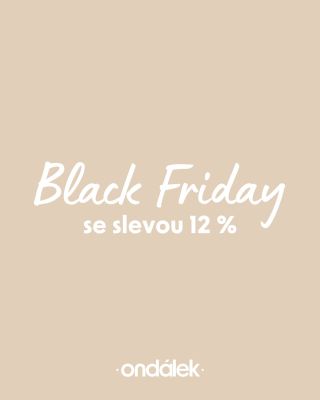 Black Friday na Ondálkovi! 🖤 Použijte kód BLACK12 a nakupte vybrané značky se slevou! 💣 Sleva platí do 23. 11. na značky...
