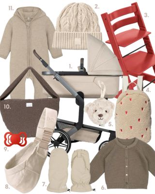 Béžová, červená a srdíčka? ❤️ Tomu říkáme vánoční výbavička! ✨ Vaše miminko zahřeje na těle a vás na srdci i mimo svátky....