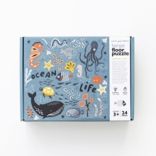 WEE GALLERY Velké dětské puzzle Ocean Life