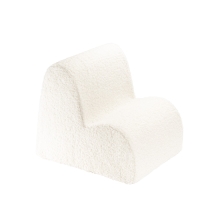WIGIWAMA Teddy Cloud Chair Cream White
