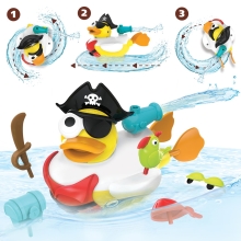 YOOKIDOO Kreativní plavací kachna - Pirát