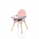 ZOPA Dolce Jídelní židlička Blush Pink/Grey